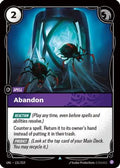 Abandon (131/219) - Unleashed Foil
