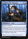 Locked in the Cemetery (MID-060) - Innistrad: Midnight Hunt Foil