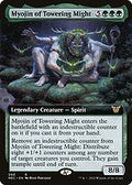 Myojin of Towering Might (Extended Art) (NEC-068) - Neon Dynasty Commander: (Extended Art)