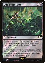 Out of the Tombs (Surge Foil) (40K-046) - Warhammer 40,000 Commander Foil
