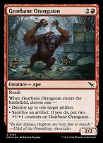 Gearbane Orangutan (MKM-129) - Murders at Karlov Manor Foil