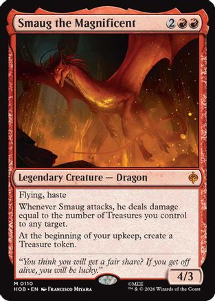 Smaug the Magnificent (HOB-110) - The Hobbit Foil
