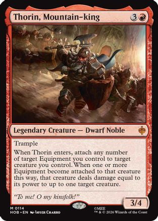 Thorin, Mountain-king (HOB-114) - The Hobbit