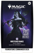 PREORDER Foundations Commander Deck - Wretched Ranks