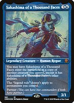 Sakashima of a Thousand Faces (Foil Etched) (CMR-561) - Commander Legends Foil