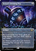 Sensei's Divining Top (Borderless) (2X2-398) - Double Masters 2022 (Borderless) Foil