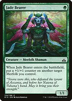 Jade Bearer (RIX-134) - Rivals of Ixalan Foil