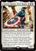 Captain America, Steve Rogers (MSC-835) - Commander: Marvel Super Heroes