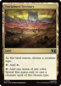 Unclaimed Territory (Surge Foil) (MSC-275) - Commander: Marvel Super Heroes Foil