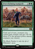 Overwhelming Stampede (Surge Foil) (MSC-178) - Commander: Marvel Super Heroes Foil