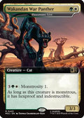 Wakandan War Panther - Fleecemane Lion (Extended Art) (MSC-423) - Commander: Marvel Super Heroes Foil