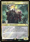 Sister Hospitaller (Surge Foil) (40K-141) - Warhammer 40,000 Commander Foil