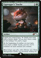 Eggnogger's 'Stache (SPECIAL-001) - Happy Holidays Foil