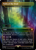 Paths of the Dead - Cavern of Souls (Serial Numbered) (LTC-392) - Tales of Middle-earth Commander / Paths of the Dead (Borderless) Foil