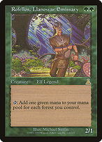 Rofellos, Llanowar Emissary (UDS-118) - Urza's Destiny