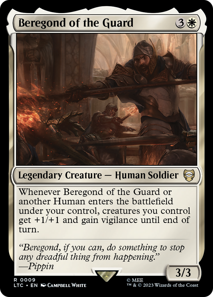 Beregond of the Guard (LTC-009) - Tales of Middle-earth Commander