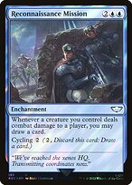 Reconnaissance Mission (Surge Foil) (40K-193) - Warhammer 40,000 Commander Foil