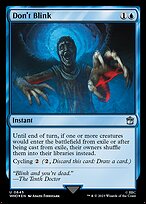 Don't Blink (Surge Foil) (WHO-645) - Doctor Who Foil