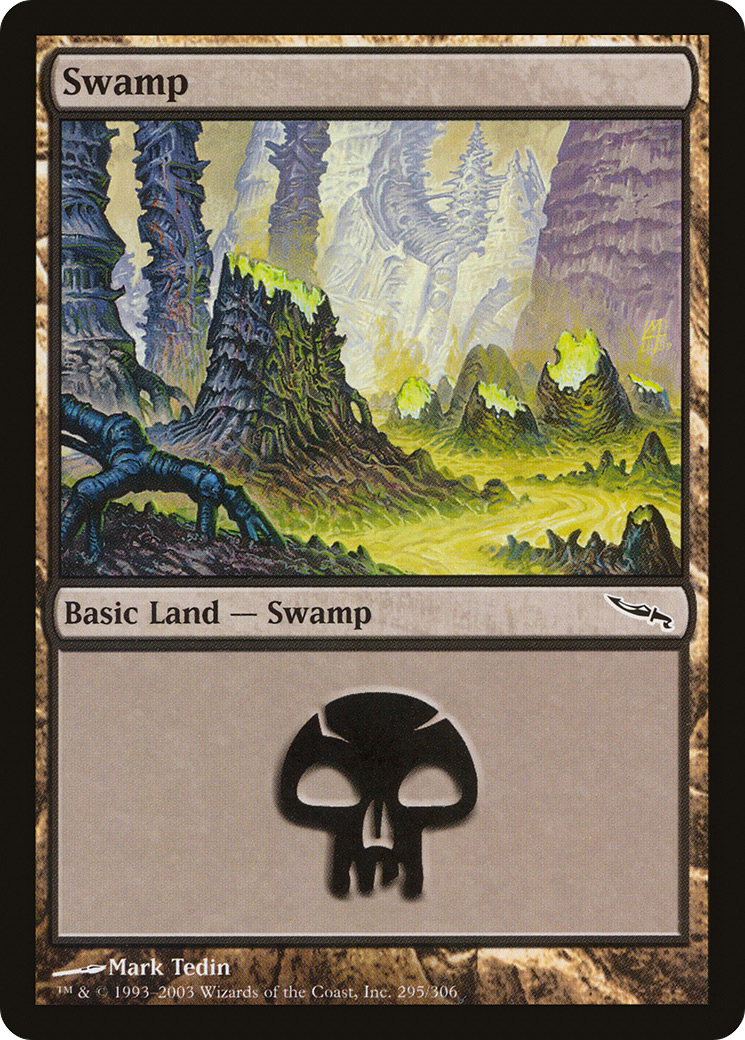 Swamp (295) (MRD-295) - Mirrodin