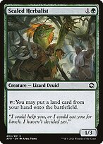 Scaled Herbalist (AFR-204) - Adventures in the Forgotten Realms