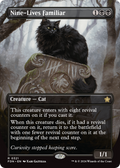Nine-Lives Familiar (Borderless) (FDN-321) - Foundations Foil