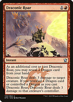 Draconic Roar (DTK-134) - Dragons of Tarkir