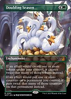 Doubling Season (Anime Borderless) (WOT-081) - Wilds of Eldraine: Enchanting Tales