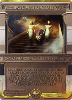 Loyal Retainers (MPS2-004) - Amonkhet Invocations (Borderless) Foil