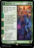 Welcome to . . . (REX-007) - Jurassic World Collection (Borderless) Foil
