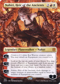 Nahiri, Heir of the Ancients (Borderless) (ZNR-282) - Zendikar Rising (Borderless)