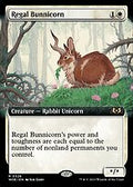 Regal Bunnicorn (Extended Art) (WOE-326) - Wilds of Eldraine: (Extended Art)