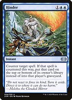 Hinder (2XM-054) - Double Masters Foil