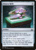 Orazca Relic (RIX-181) - Rivals of Ixalan Foil