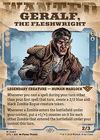 Geralf, the Fleshwright (Showcase) (OTJ-287) - Outlaws of Thunder Junction: (Showcase) (Borderless)