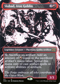 Slobad, Iron Goblin (Showcase) (ONE-311) - Phyrexia: All Will Be One: (Showcase) (Borderless) Foil