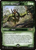 Garruk's Harbinger (Showcase) (M21-307) - Core Set 2021: (Showcase)