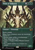 Titan of Industry (Borderless) (SNC-289) - Streets of New Capenna Foil