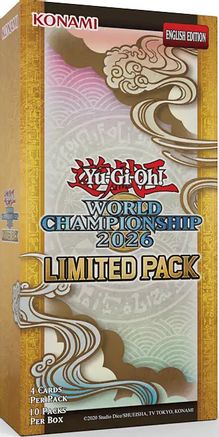 Yu-Gi-Oh! Limited Pack World Championship 2026 Box