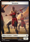 Soldier // Copy Double-Sided Token (MSC-4 // 1) - Commander: Marvel Super Heroes