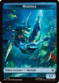 Merfolk // Doombot Double-Sided Token (MSH-006/018) - Marvel Super Heroes Foil