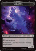 Galactus // Squirrel Double-Sided Token (MSH-008/014) - Marvel Super Heroes Foil