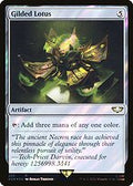 Gilded Lotus (Surge Foil) (40K-239) - Warhammer 40,000 Commander Foil