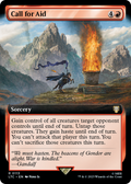 Call for Aid (Extended Art) (LTC-113) - Tales of Middle-earth Commander: (Extended Art) Foil