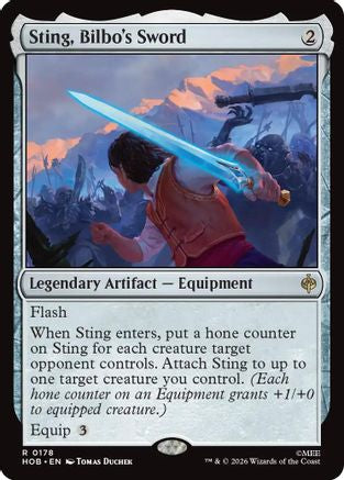 Sting, Bilbo's Sword (HOB-178) - The Hobbit Foil