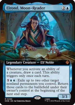 Elrond, Moon-Reader (Extended Art) (HOB-290) - The Hobbit