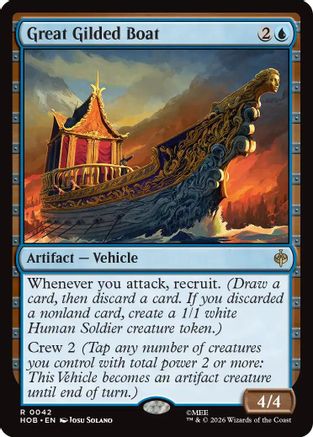 Great Gilded Boat (HOB-042) - The Hobbit