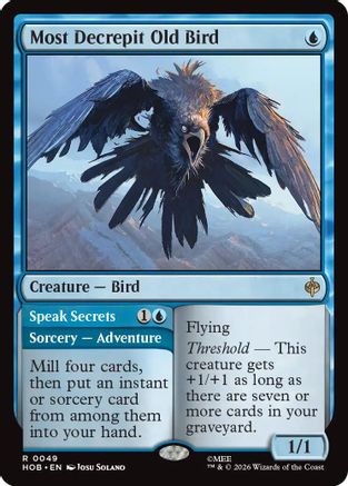 Most Decrepit Old Bird (HOB-049) - The Hobbit Foil