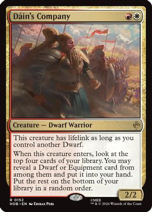 Dain's Company (HOB-152) - The Hobbit