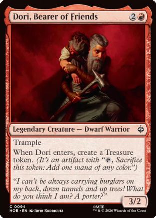 Dori, Bearer of Friends (HOB-094) - The Hobbit
