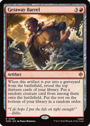 Getaway Barrel (HOC-098) - The Hobbit: Eternal-Legal Foil